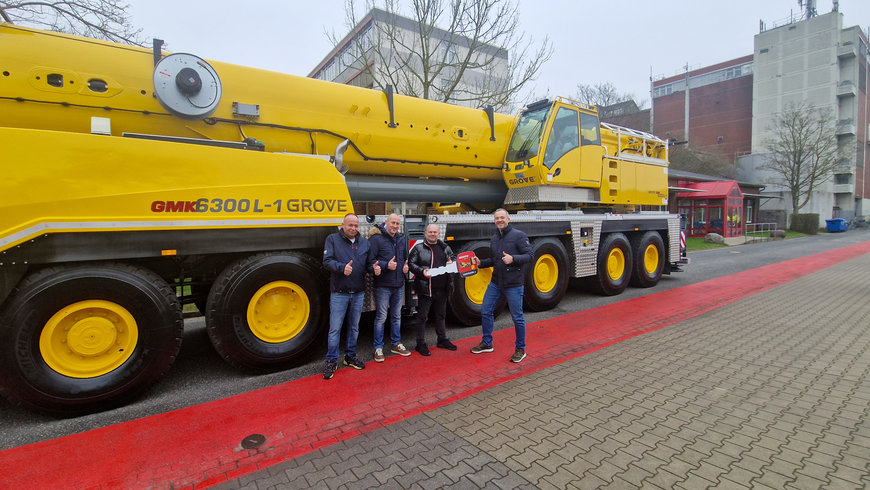 Dźwigaj in Poland grows fleet with Grove GMK6300L-1 acquisition